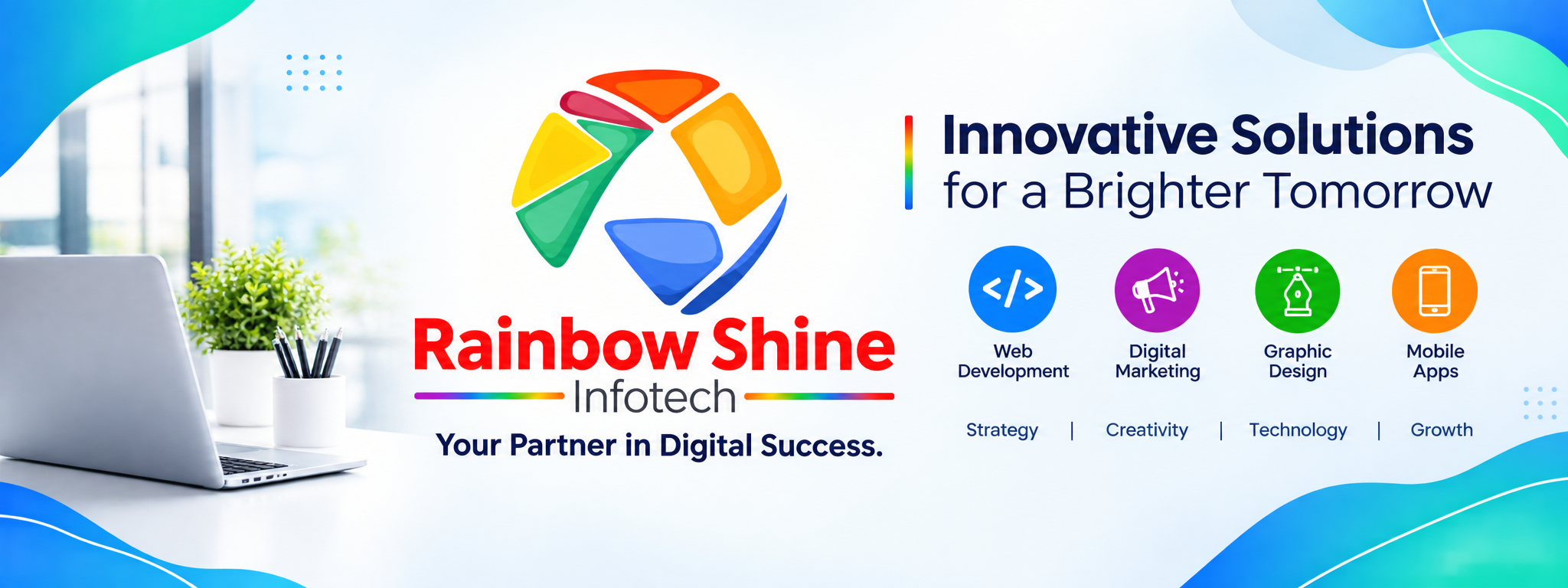 Rainbow Shine Infotech Modern Office