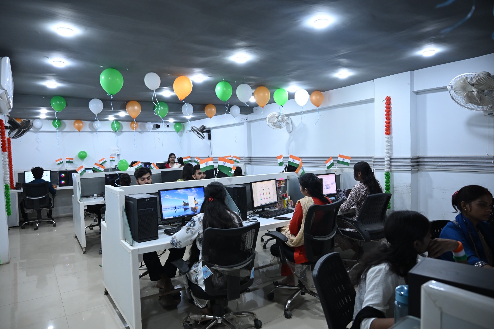 Independence Day Office Celebration & Team